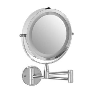 Kosmetické zrcadlo s osvětlením/zvětšovací (zvětšení 2x) 18x29 cm Cassini – Premier Housewares obraz