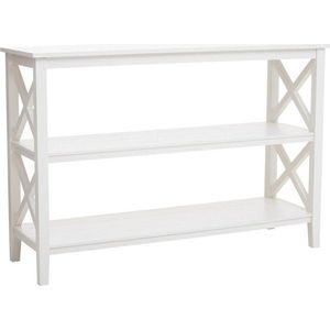 Bílý regál z borovicového dřeva 120x81x40 cm Heritage – Premier Housewares obraz