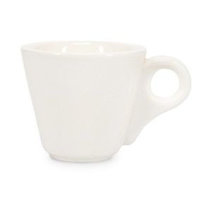 Bílý porcelánový šálek na espresso 80 ml Barista – BonBistro obraz