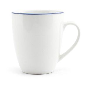 Bílý porcelánový hrnek 380 ml Basic White – BonBistro obraz