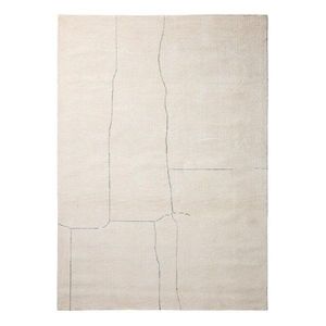 Krémový ručně tkaný koberec 200x300 cm Lisdan – Kave Home obraz