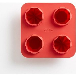 Červená silikonová forma na pečení Lékué Fortune Origami obraz