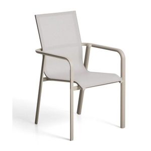 Béžová/taupe zahradní židle Canea – Kave Home obraz