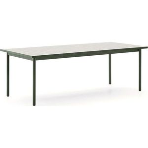Zahradní jídelní stůl s keramickou deskou 101x223 cm Maurina – Kave Home obraz