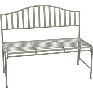 Zelená kovová zahradní lavice – Esschert Design obraz