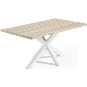 Jídelní stůl s deskou v dubovém dekoru 90x160 cm Argo – Kave Home obraz