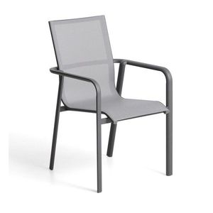 Šedá zahradní židle Canea – Kave Home obraz