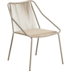 Krémová/taupe zahradní židle Zivia – Kave Home obraz