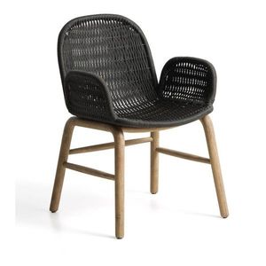 Tmavě šedá zahradní židle Alipa – Kave Home obraz