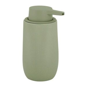 Zelený plastový dávkovač mýdla 400 ml Fablo – Wenko obraz