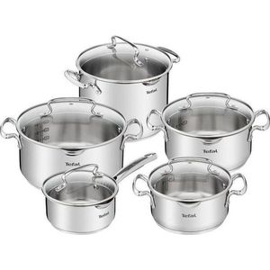 Nerezová sada nádobí 10 ks DUETTO+ G719SA55 – Tefal obraz