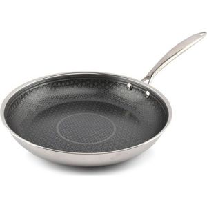 Nerezová pánev s nepřilnavým povrchem ø 29, 5 cm Fusion – BonBistro obraz