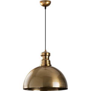 Závěsné svítidlo ve zlaté barvě s kovovým stínidlem ø 40 cm Vamp – Opviq lights obraz