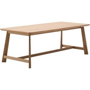 Jídelní stůl s deskou v dubovém dekoru 100x220 cm Idun – Kave Home obraz