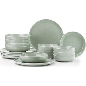 Porcelánová jídelní sada 18 ks – Hermia obraz