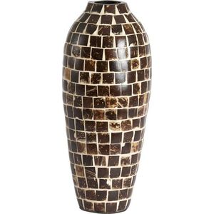 Hnědá bambusová váza (výška 40 cm) Tudela – Light & Living obraz