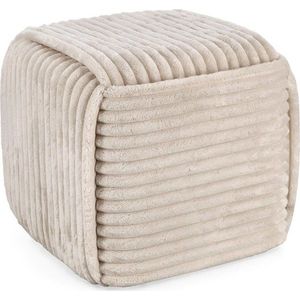 Béžový taburet Cube – Bizzotto obraz