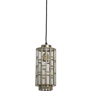 Závěsné svítidlo v bronzové barvě se skleněným stínidlem Søstrene – Light & Living obraz