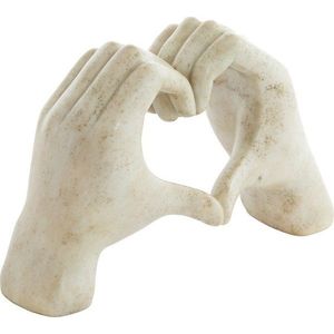 Soška z polyresinu (výška 15 cm) Hands – Light & Living obraz
