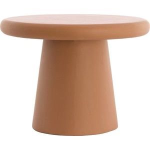 Kulatý konferenční stolek v terakotové barvě ø 60 cm Kulona – Light & Living obraz