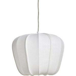 Krémové závěsné svítidlo s textilním stínidlem Zubedo – Light & Living obraz