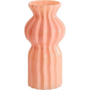 Růžová skleněná váza (výška 28 cm) Terento – Light & Living obraz