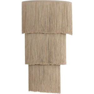 Taupe nástěnné svítidlo ø 33 cm Malaika – Light & Living obraz