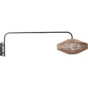 Kovové nástěnné svítidlo do zásuvky v přírodní barvě ø 43 cm Lyra – Light & Living obraz