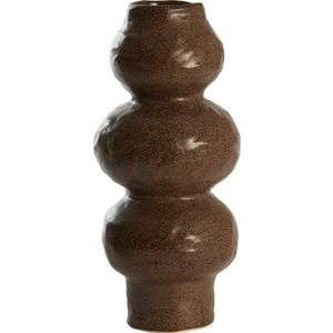Hnědá keramická váza (výška 33, 5 cm) Rogano – Light & Living obraz