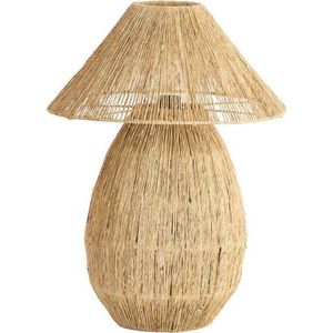 Stolní lampa v přírodní barvě se stínidlem z juty (výška 55 cm) Maruva – Light & Living obraz