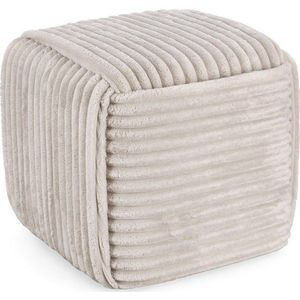 Světle šedý taburet Cube – Bizzotto obraz