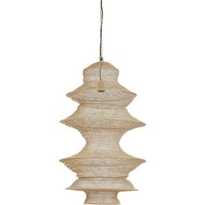 Béžové kovové závěsné svítidlo Nakisha – Light & Living obraz