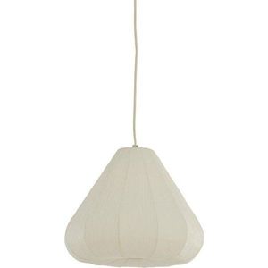 Krémové závěsné svítidlo s papírovým stínidlem ø 10 cm Sarella – Light & Living obraz