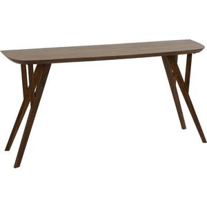 Konzolový stolek z masivu akácie v tmavě přírodní barvě 44x160 cm Quenza – Light & Living obraz