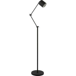 Černá stmívatelná stojací lampa (výška 150 cm) Rijeka – Light & Living obraz