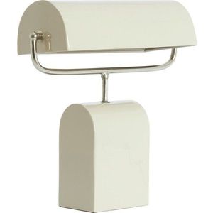 Krémová kovová stolní lampa (výška 38 cm) Cardona – Light & Living obraz