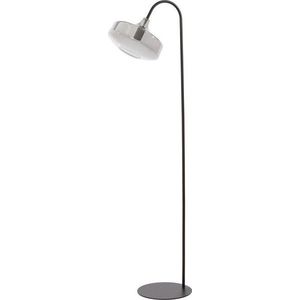 Černá stojací lampa (výška 160 cm) Solna – Light & Living obraz