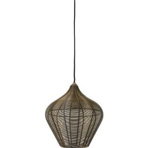 Kovové závěsné svítidlo v bronzové barvě ø 27 cm Alvaro – Light & Living obraz