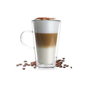Dvoustěnný hrnek Vialli Design Amo Latte, 320 ml obraz