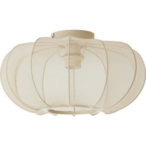 Krémové stropní svítidlo s textilním stínidlem ø 40 cm Plumalia – Light & Living obraz