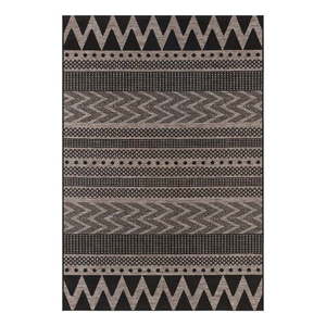 Černo-béžový venkovní koberec NORTHRUGS Sidon, 200 x 290 cm obraz