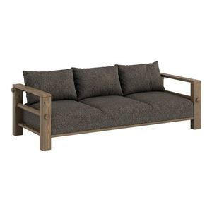 Tmavě šedá pohovka 225 cm Bare – Karup obraz
