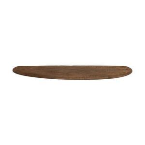 Police z mangového dřeva v tmavě přírodní barvě 49 cm Ginosu – Light & Living obraz
