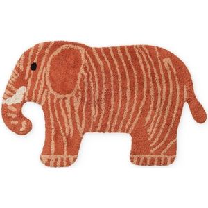 Pratelný/ručně tkaný bavlněný dětský koberec v terakotové barvě 75x120 cm Snuggle Elodie – Hanse Home obraz