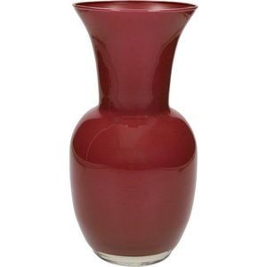 Červená skleněná váza (výška 26 cm) – Brandani obraz