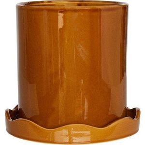 Kameninový ručně vyrobený obal na květináč ø 16, 5 cm Nami – OYOY Living Design obraz