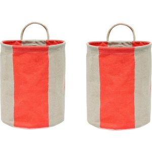 Látkové košíky v sadě 2 ks ø 18x22 cm Kara – OYOY Living Design obraz