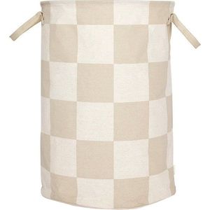 Béžový/krémový látkový koš na prádlo Chess – OYOY Living Design obraz