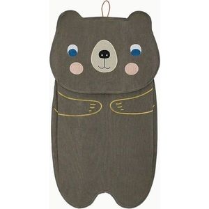 Hnědý látkový závěsný organizér Darling Bear – OYOY Mini obraz