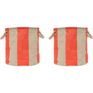 Látkové košíky v sadě 2 ks ø 32x32 cm Kara – OYOY Living Design obraz